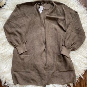 NWT Loft Brown Cardigan